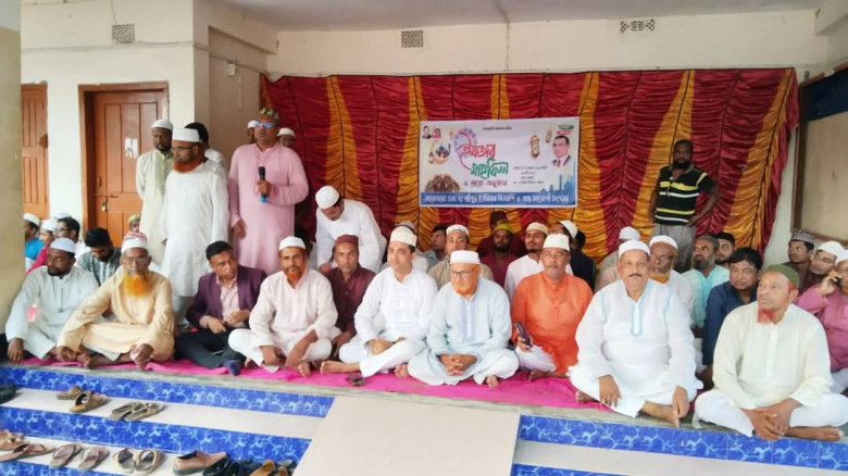 কালিগঞ্জের দক্ষিণ শ্রীপুর বিএনপি' অঙ্গ সহযোগী সংগঠনের ইফতার মাহফিল অনুষ্ঠিত