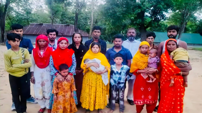 পানছড়ি  ও মাটিরাঙ্গা সীমান্তে ৩৩ নাগরিককে পুস ইন ক...